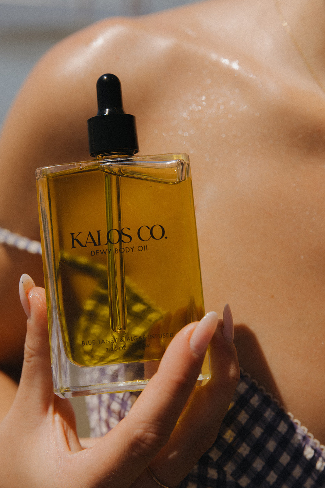 Kalos Co Dewy Body Oil summer skincare
