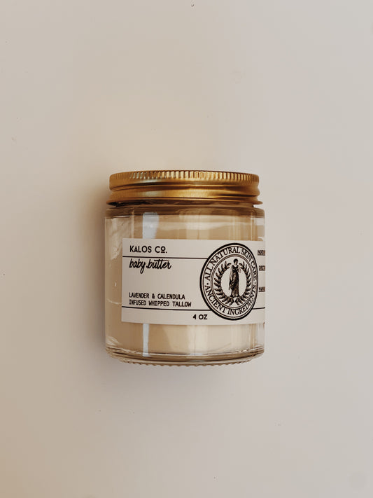 BABY BUTTER | lavender & calendula infused whipped tallow
