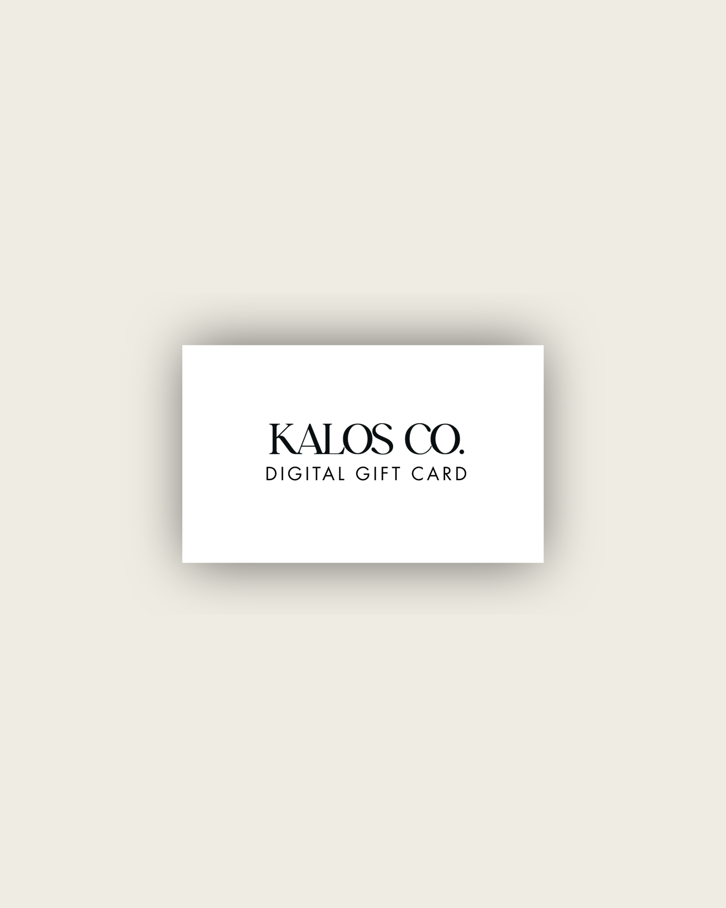 DIGITAL GIFT CARD